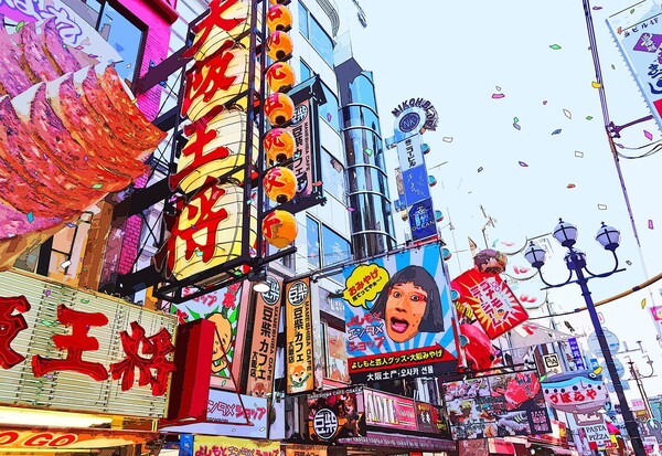 일본 상점가 전경. (사진=픽사베이).