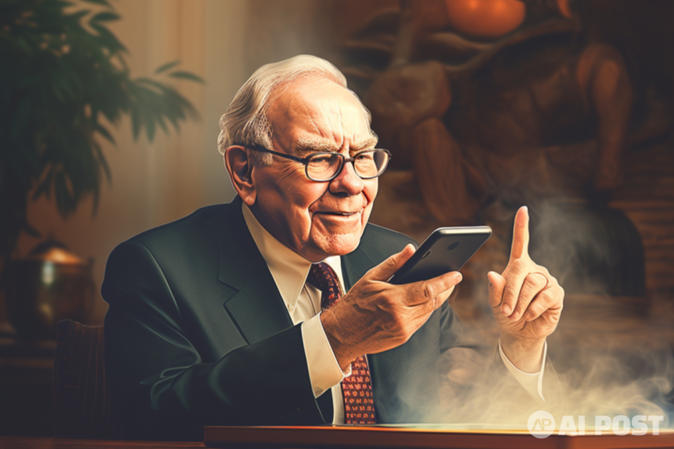 워런 버핏. (사진=미드저니)