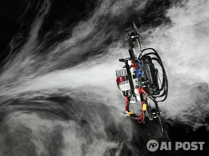 AI 쿼드콥터 드론. (사진=스위스 취리히 대학교)