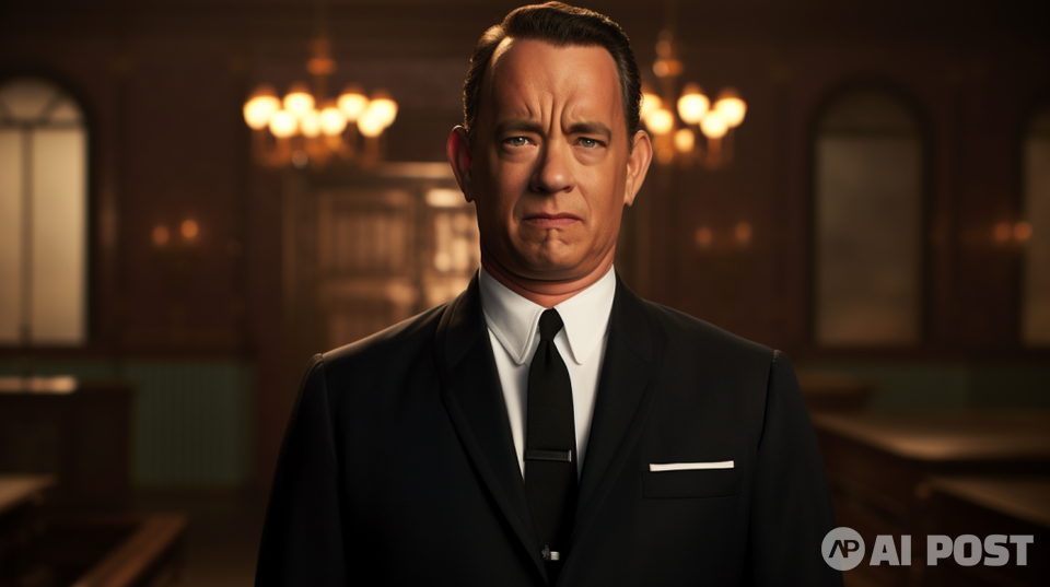 톰 행크스. (사진=미드저니)