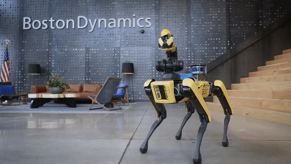 챗GPT를 탑재한 로봇개 '스폿(Spot)'. (사진=보스턴 다이내믹스 유튜브)