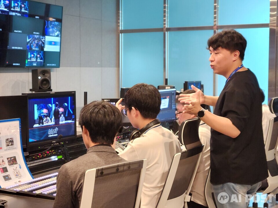 e스포츠 산업군 직업 체험 프로그램 사진. (사진=광주정보문화산업진흥원)