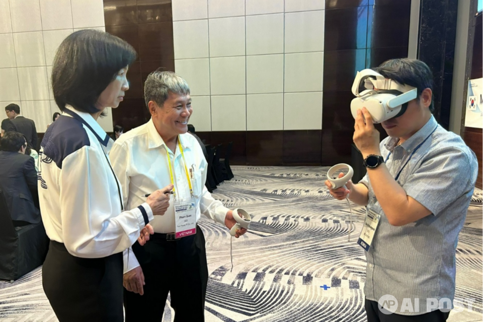 2023 한-베트남 XR 기업교류회 전남기업 참가 사진. (사진=전남정보문화산업진흥원)