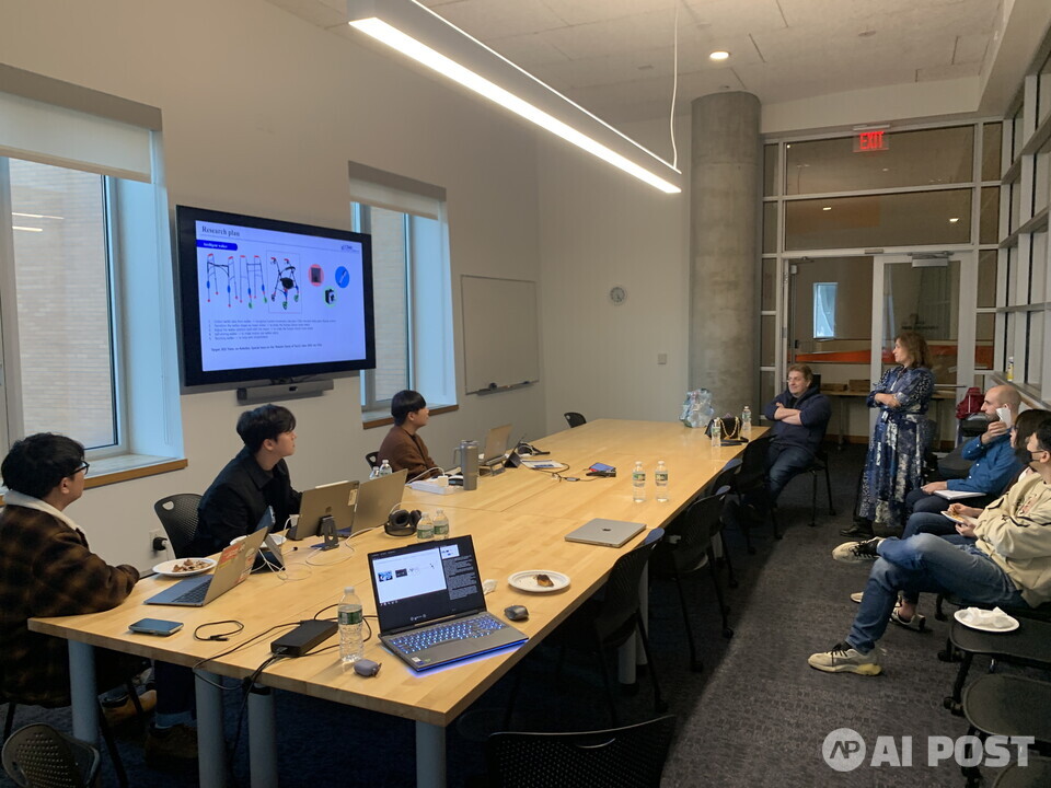 MIT 컴퓨터과학 및 인공지능 연구소 파견 및 연구협력 사진. (사진=지스트)