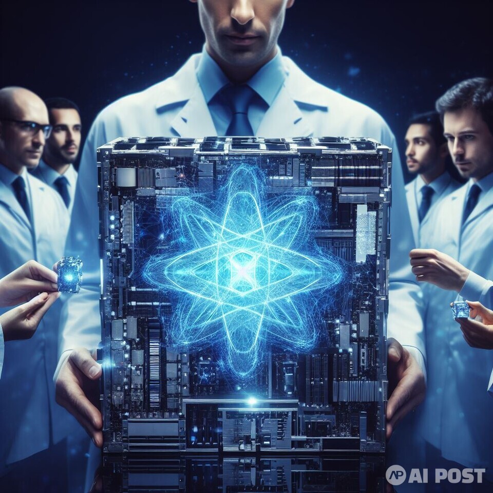 AI가 그린 양자 컴퓨팅 관련 사진. (사진=달리 3)