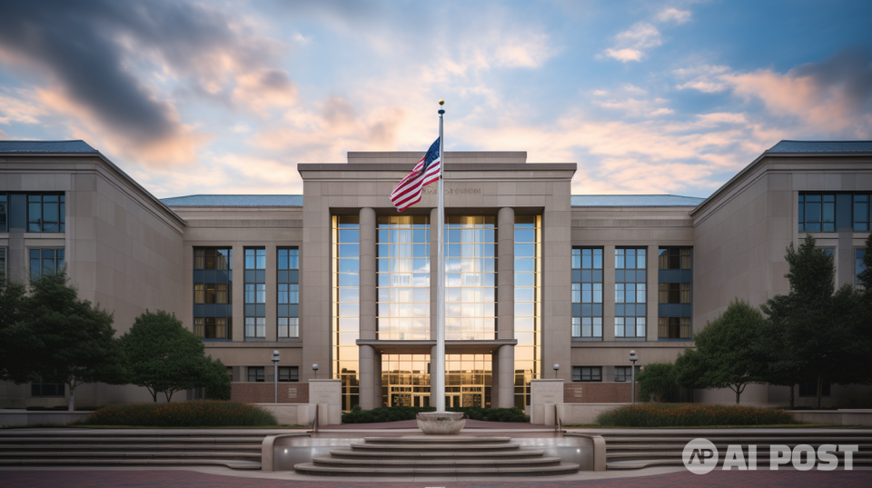 미국 연방지방법원 관련 사진. (사진=미드저니)