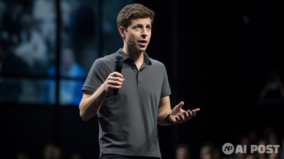 AI가 그려낸 샘 알트만. (사진=미드저니)