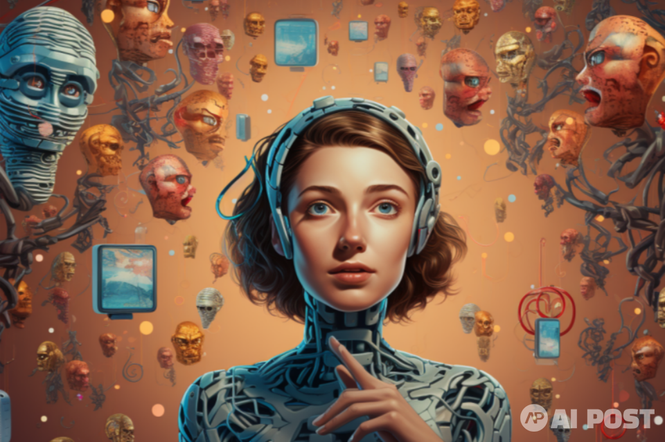 AI가 그린 '할루시네이트' 관련 사진. (사진=미드저니)