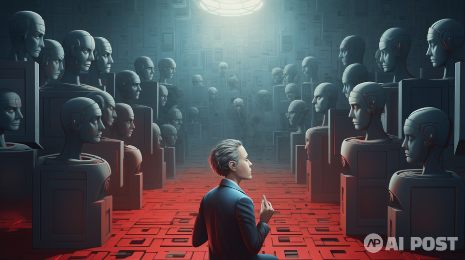 AI가 그린 '할루시네이트' 관련 사진. (사진=미드저니)