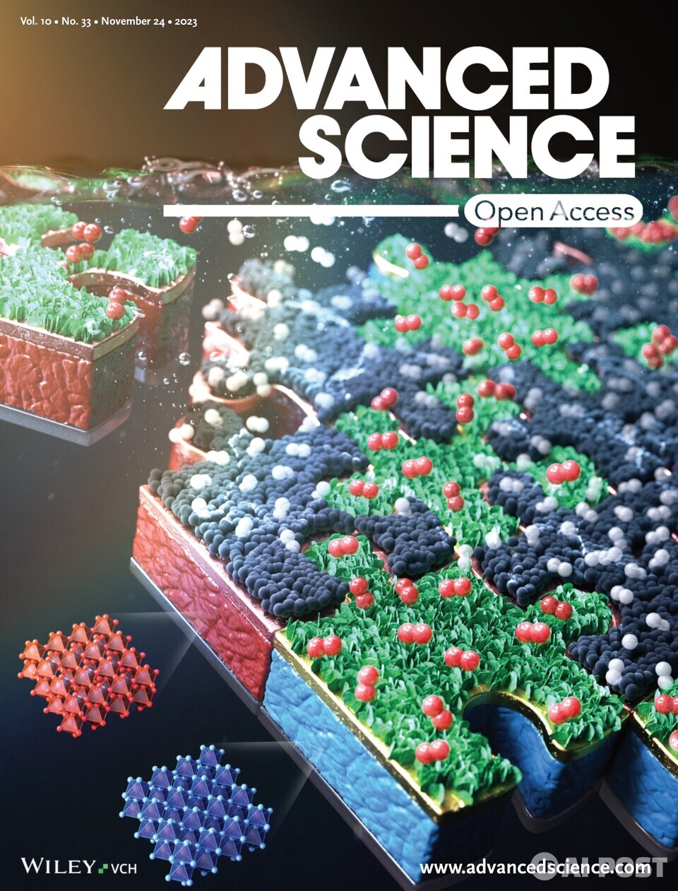 'Advanced Science' 표지 논문 선정. (사진=지스트)