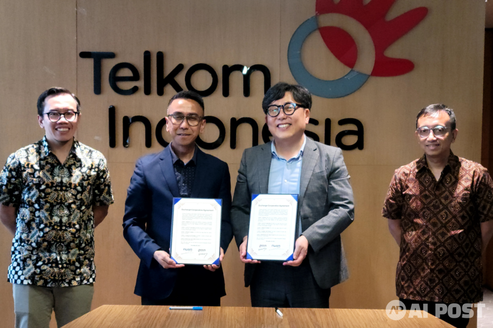 광주정보문화산업진흥원은 지난 11월 28일 인도네시아 자카르타에서 콘텐츠 플랫폼 기업 누온(PT NUON Digital Indonesia)과 상호 업무 교류 및 협력을 위한 양해각서(MOU)를 체결했다고 밝혔다. (사진=광주정보문화산업진흥원)