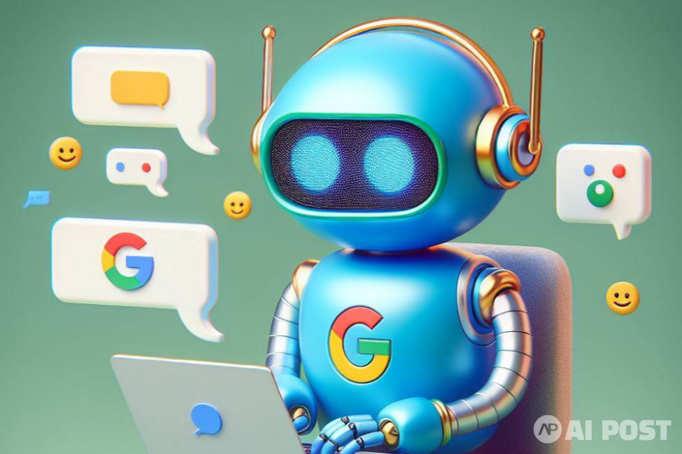 구글의 챗봇. (사진=달리 3)