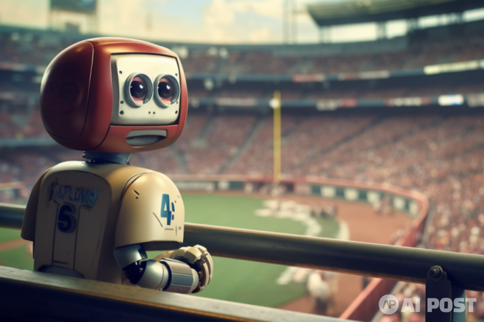 AI가 그려낸 '로봇 심판'. 실제 ABS 시스템과는 무관하다. (사진=미드저니)