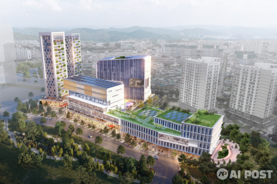 광주역 도시재생혁신지구 조감도(BASE). (사진=광주광역시)