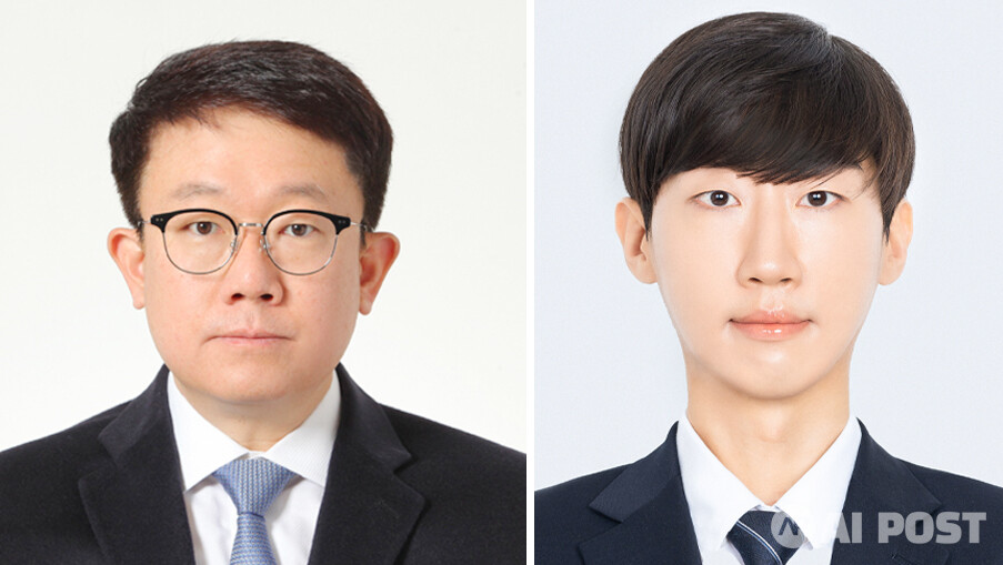 왼쪽부터 GIST 생명과학부 김용철 교수, 고봉기 박사과정생. (사진=지스트)