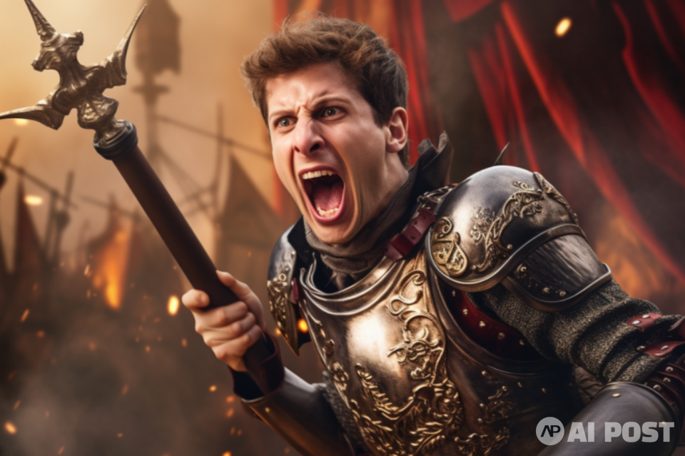 AI가 만든 샘 알트만의 모습. (사진=미드저니)