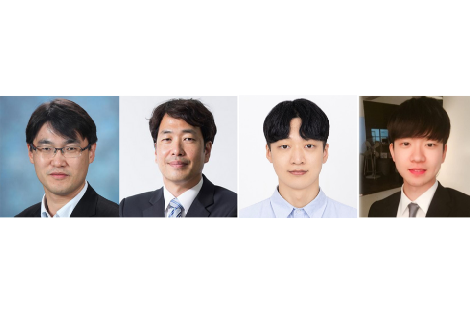 왼쪽부터 GIST 윤명한 교수, KAIST 김범준 교수, GIST 조일영 학생, KAIST 정다현 학생. (사진=지스트)
