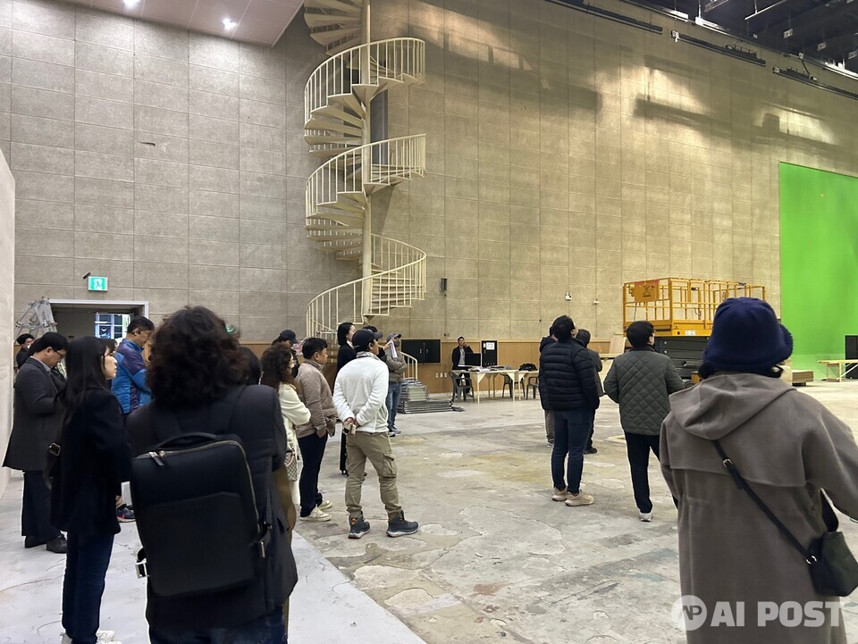 VX컨퍼런스 테크워크숍 스튜디오투어. (사진=광주정보문화산업진흥원)