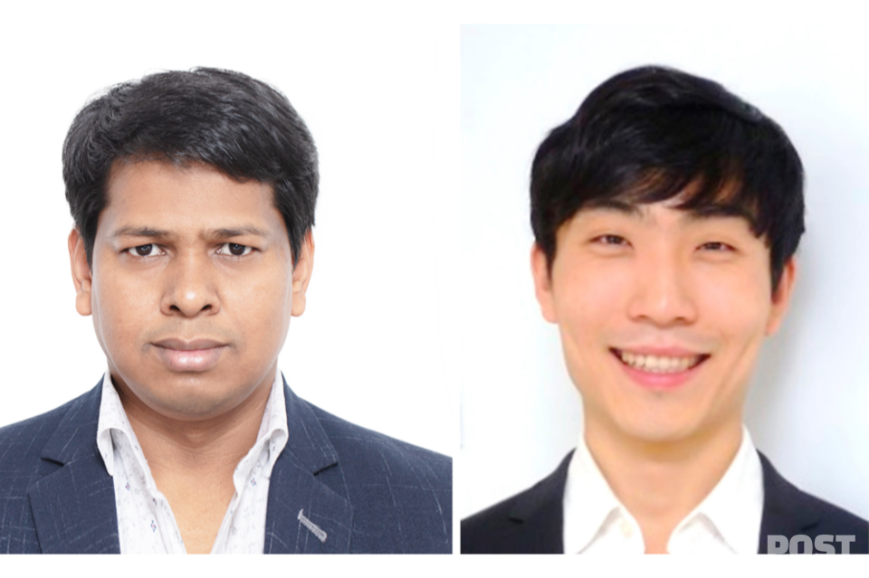 왼쪽부터 보시르 연구원, 김창현 교수. (사진=지스트)