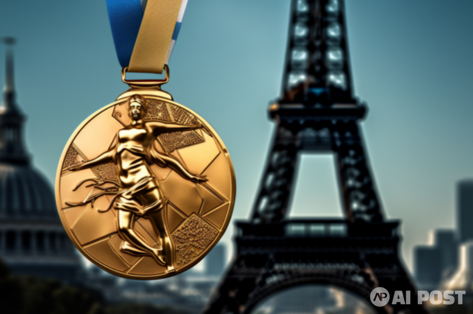 2024 파리 올림픽에서 AI가 화두가 될 전망이다. (사진=미드저니)