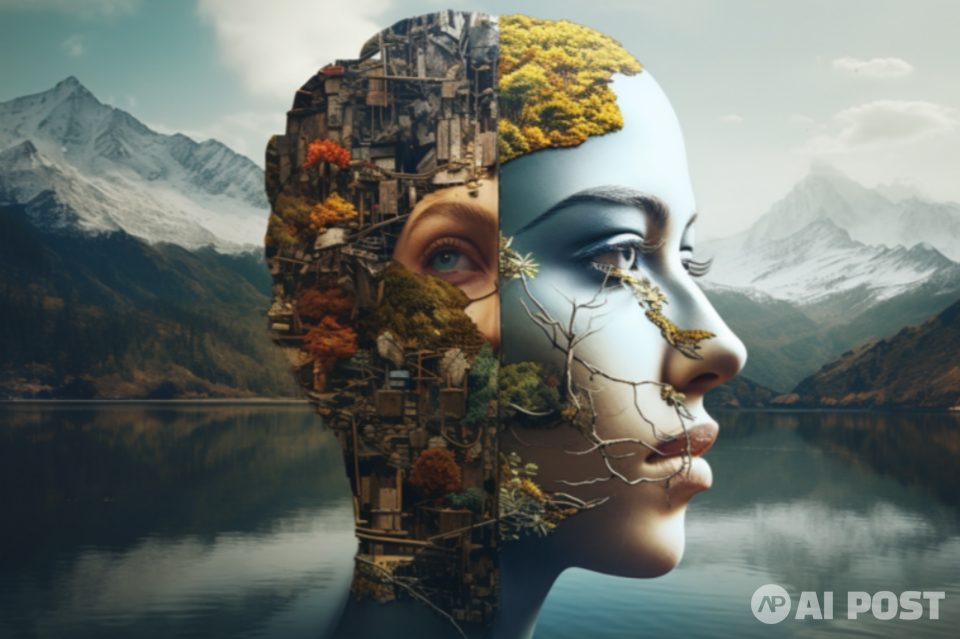 AI에게 '다양한 AI 이미지 생성기를 테스트하는 기사의 이미지를 만들어라(Make an image for my article testing different AI image generators)'라는 프롬프트를 전달하자, 몇 초 만에 그려낸 사진. (사진=미드저니)