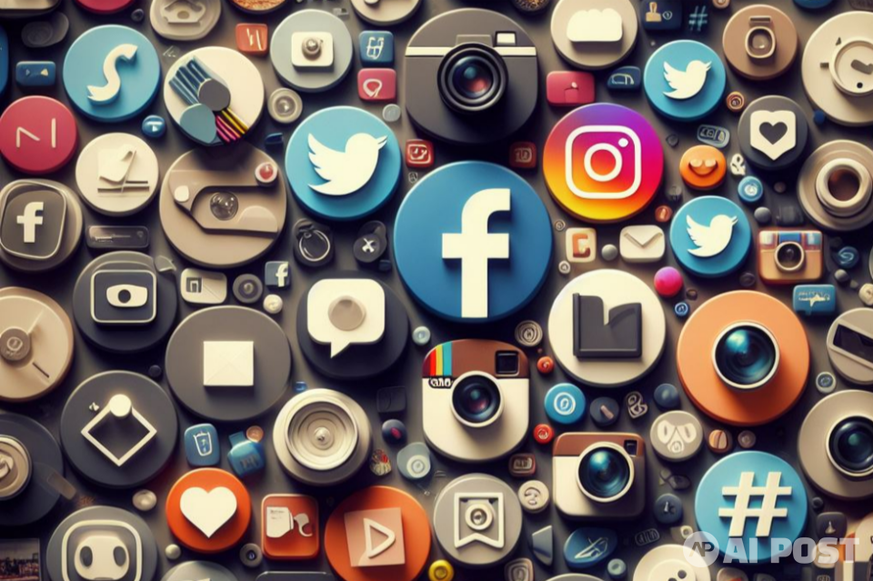 세계적 기업들이 서비스하는 플랫폼들의 로고. (사진=달리3)