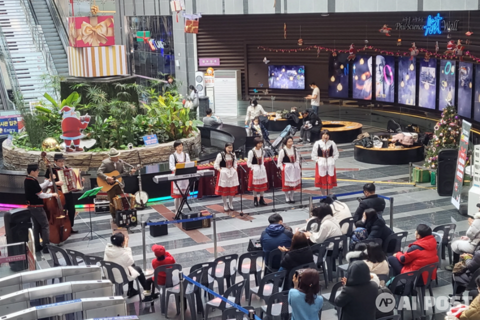전년도 크리스마스 특별행사. (사진=국립광주과학관)