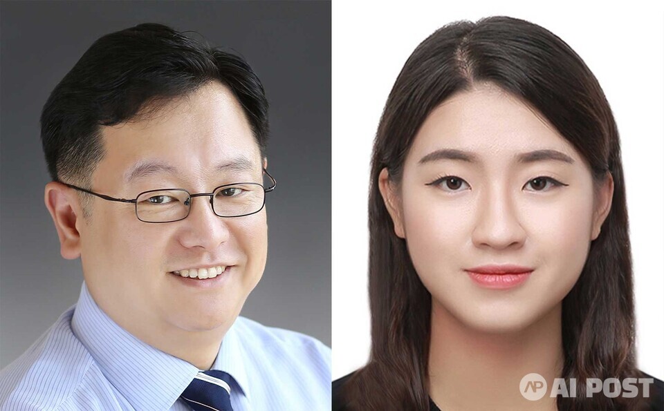 왼쪽부터 GIST 의생명공학과 김태 교수, 강지승 박사(현 하버드의대). (사진=지스트)