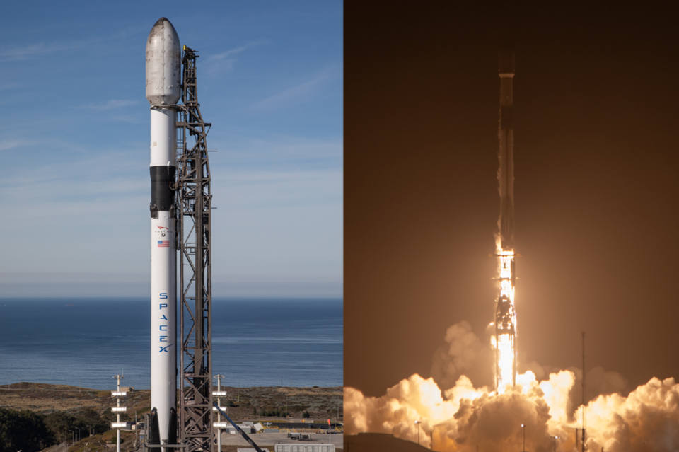 스페이스X의 팰컨9. (사진=스페이스X 트위터)