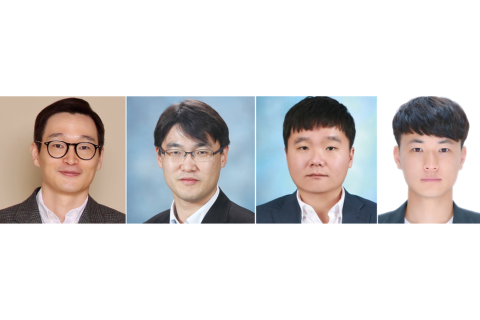 왼쪽부터 GIST 유승준 교수, GIST 윤명한 교수, 홍익대학교 이동욱 교수, GIST 박재일 박사과정생. (사진=지스트)