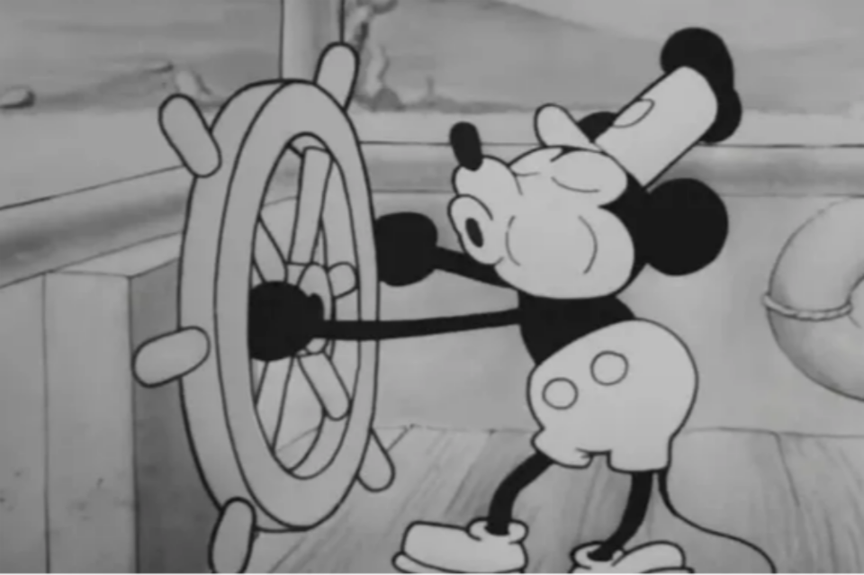 '미키-1928' AI 모델로 생성된 이미지. (사진=Public Domain)