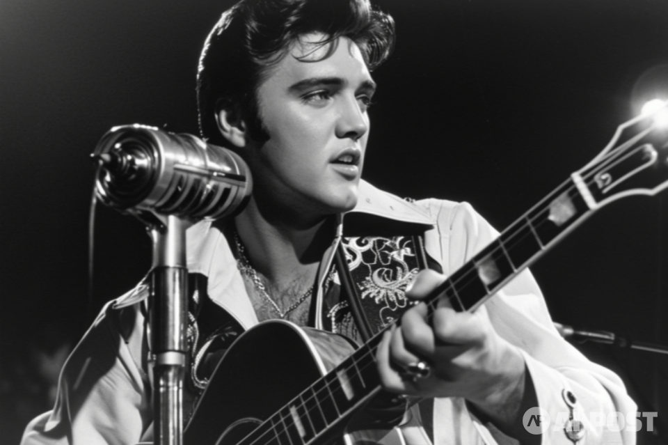 엘비스 프레슬리. (사진=미드저니)