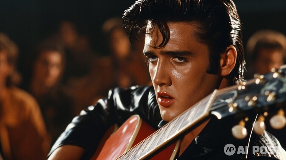 엘비스 프레슬리. (사진=미드저니)