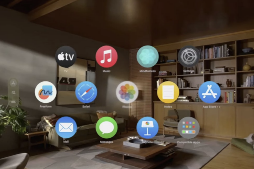 애플의 비전 프로. (사진=애플)