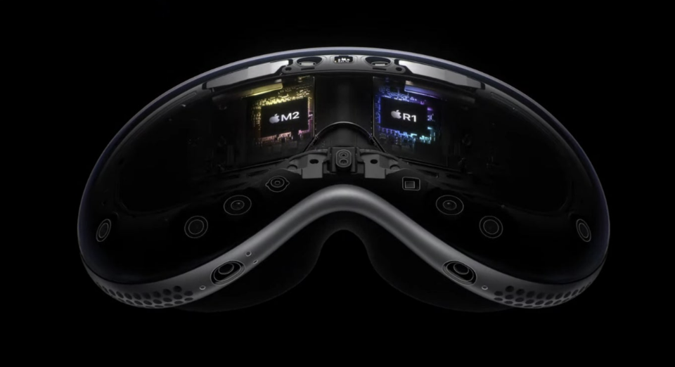 애플의 비전 프로. (사진=애플)