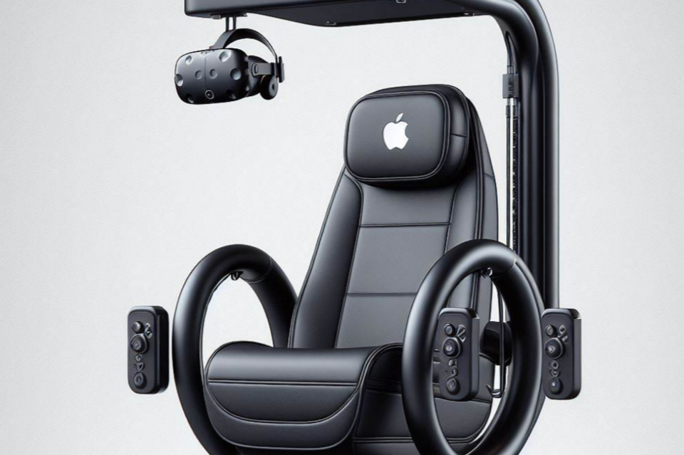AI가 그린 VR 전용 의자. (사진=달리3)