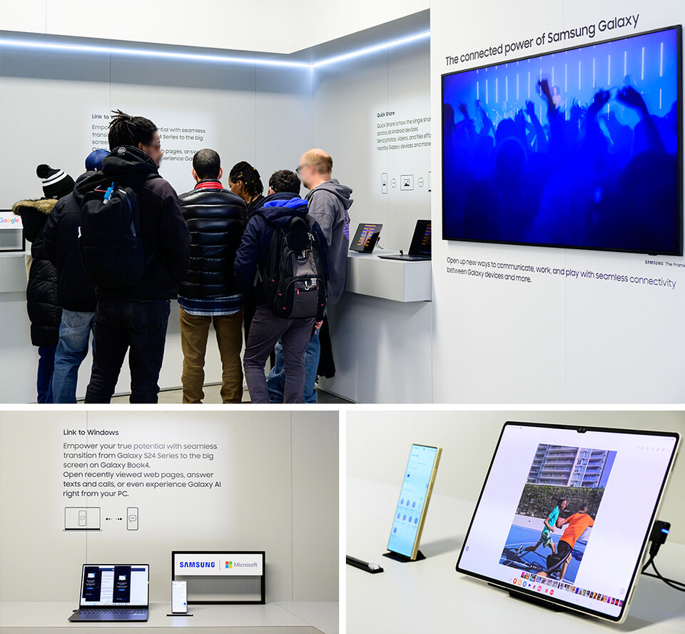 뉴욕 맨해튼 34번가에 자리한 ‘갤럭시 익스피리언스 스페이스’. (사진=삼성전자 뉴스룸)