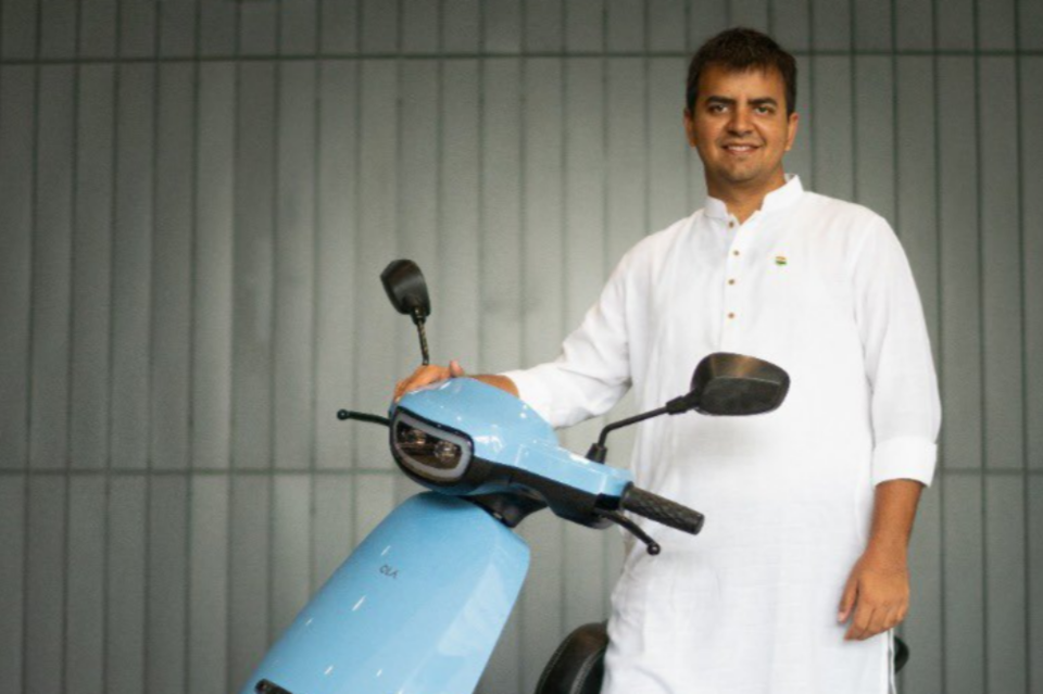 올라 창업자 바비시 아가르왈이 설립한 크루트림이 최근 유니콘 기업에 등극했다. (사진=Bhavish Aggarwal X)