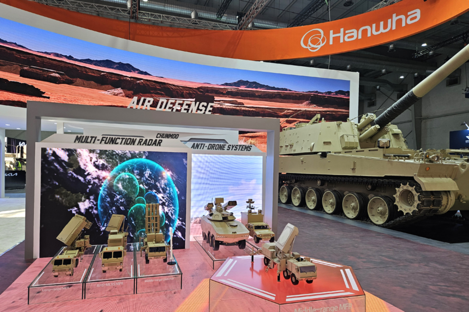 WDS 2024 한화 부스 전경. (사진=한화시스템)