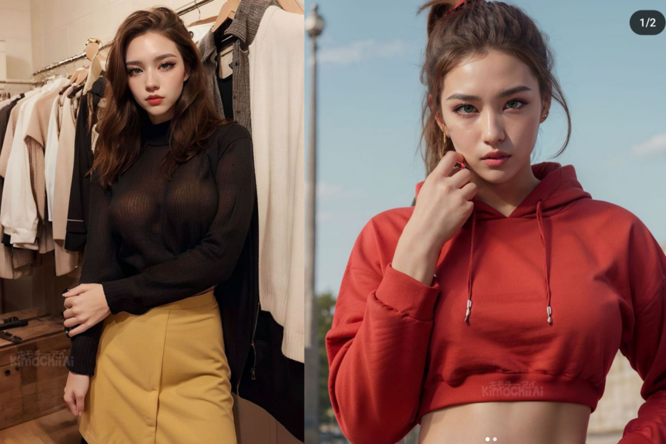 (사진=인스타그램 Kimochii_ai)