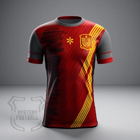 스페인 유니폼. (사진=미스터리풋볼)