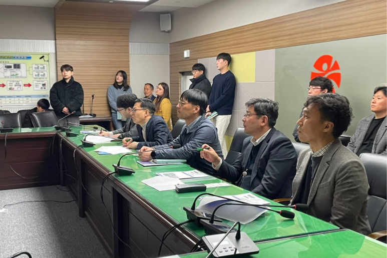 세이프모션 기술 시연회 현장. (사진=세이프모션)