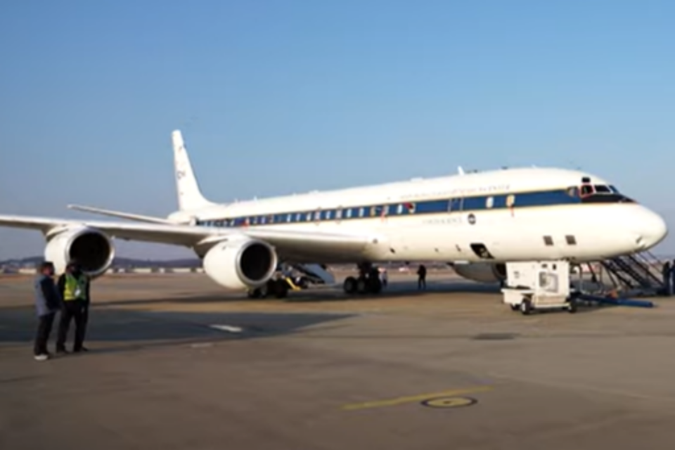 '하늘의 연구실'로 불리는 DC-8. (사진=지식인미나니)