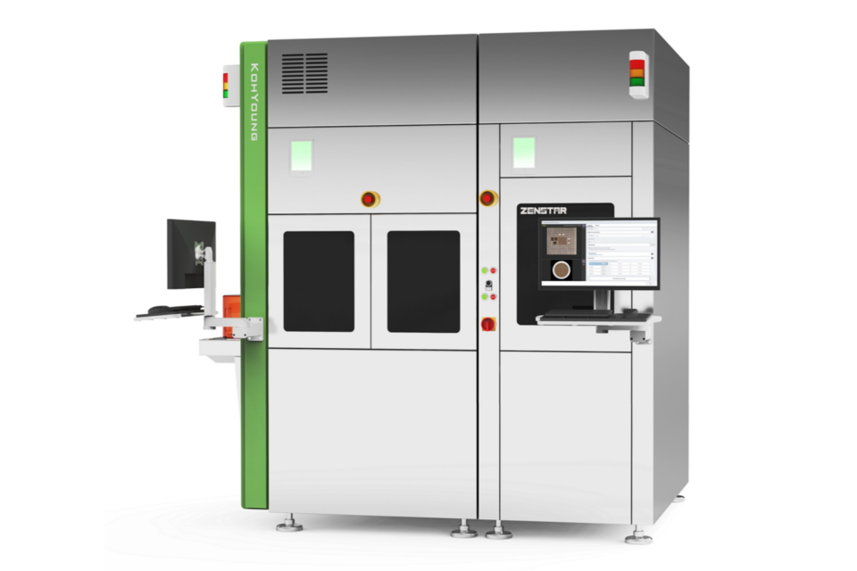 고영테크놀러지가 론칭한 웨이퍼 레벨 패키징(Wafer-Level Packaging, WLP) 특화 반도체 검사장비 ‘젠스타(ZenStar)’. (사진=고영)