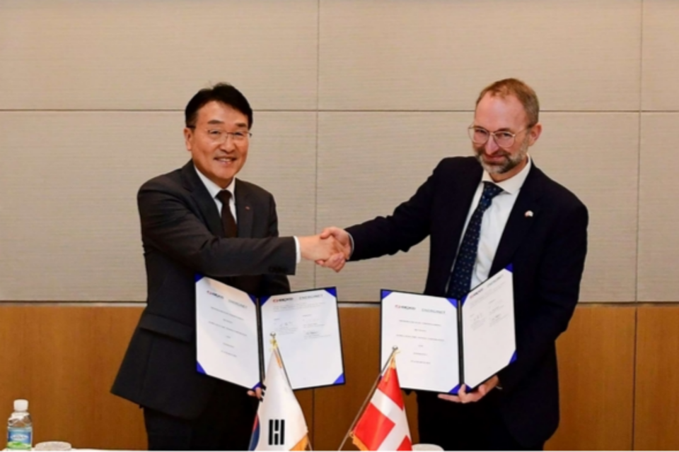 한전·에네르기넷 업무협약. (사진=한국전력)