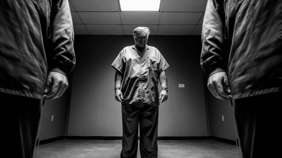 지난해 논란이 된 '죄수복을 입은 트럼프'을 재현하기 위한 실험에서 AI 도구 '이디오그램'이 내놓은 사진. (사진=이디오그램)