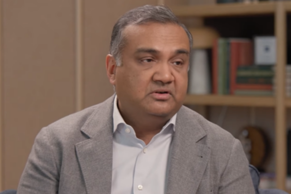 닐 모한 유튜브 최고경영자(CEO). (사진=Bloomberg Television 유튜브)