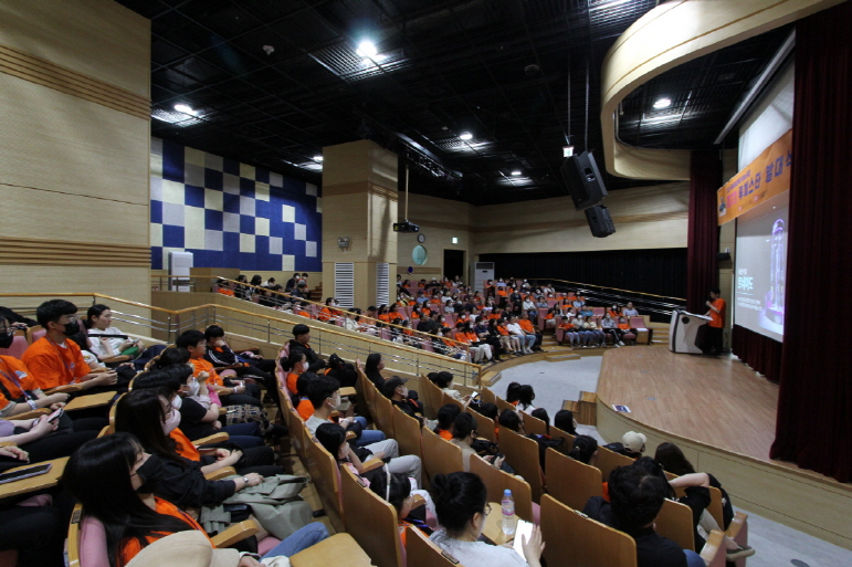 지난해 제7기 루체스타 발대식 모습. (사진=국립광주과학관)