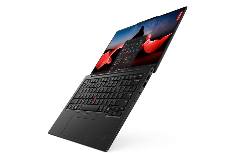 레노버 씽크패드 X1 카본 12세대. (사진=한국레노버)