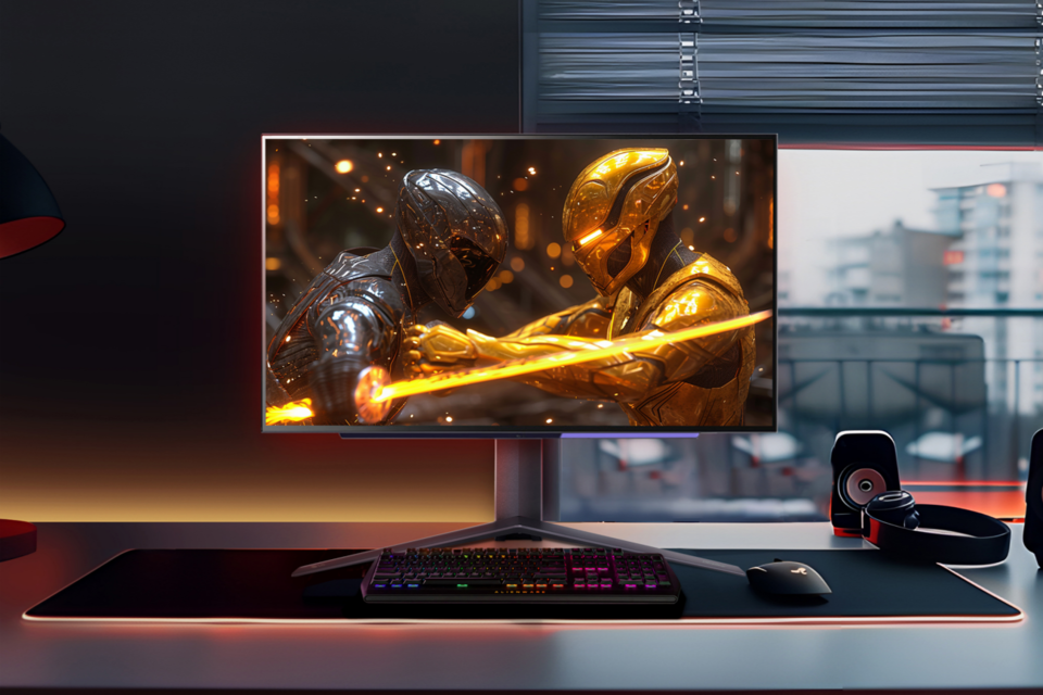 LG 올레드 게이밍 모니터 ‘27GS95QE’ 신제품. (사진=혜지시스템)